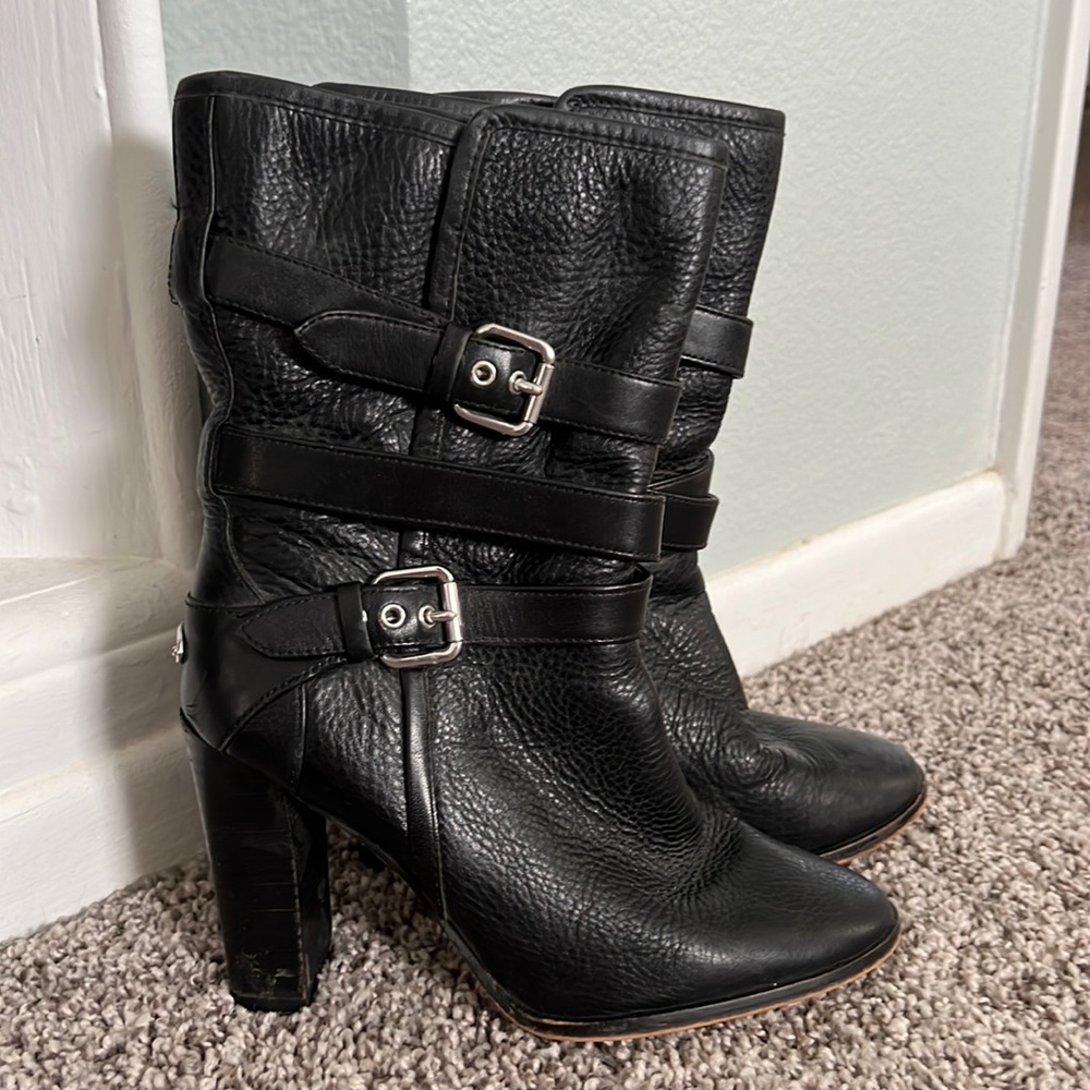 Coach Alexandria Mid Rise Boots size 5.5